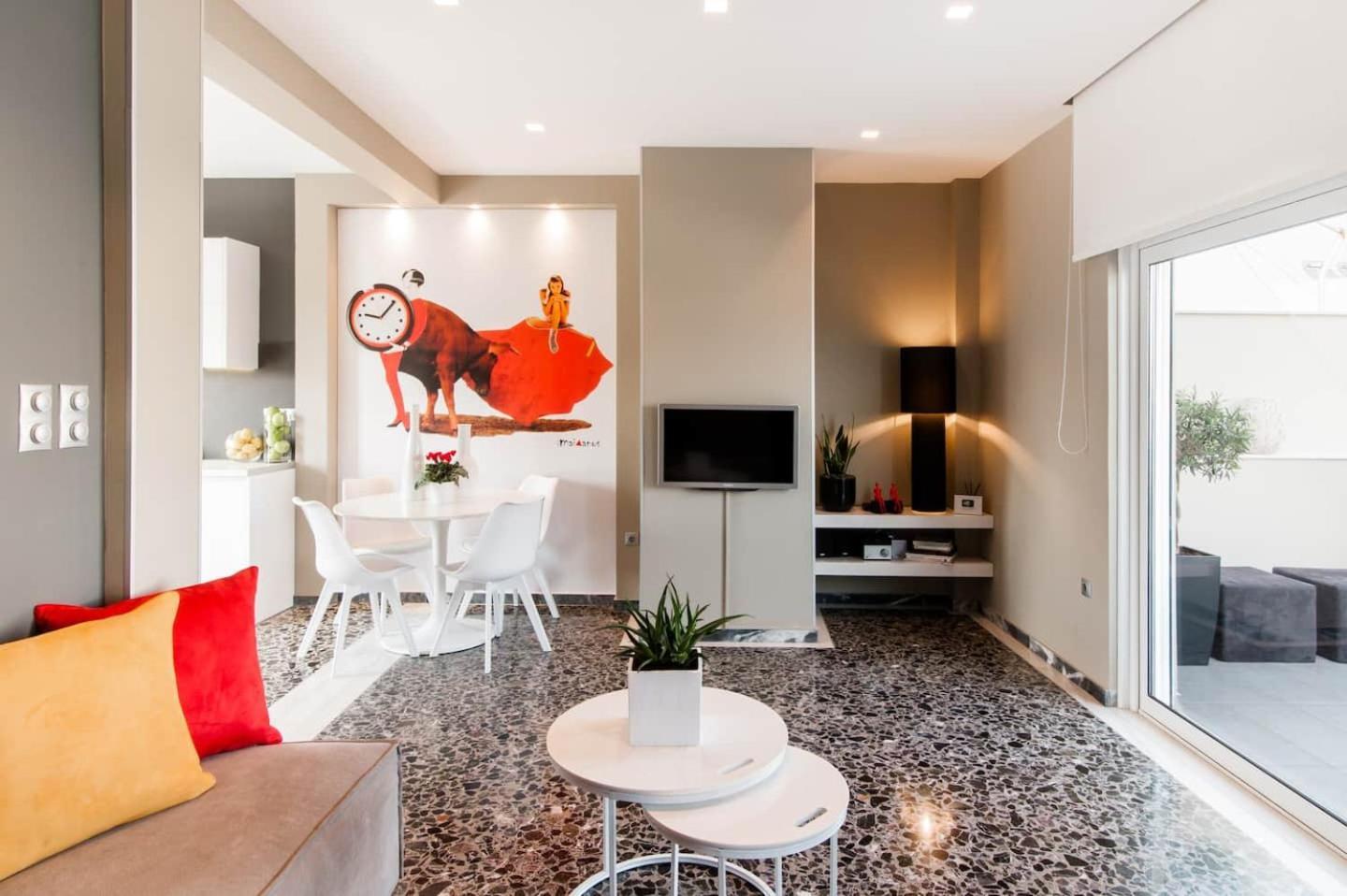 Ma Maison Nο 1, Penthouse, Acropolis And Lycabettus View, Ultra High Speed Internet 300 Mbps, 15' To Acropolis By Metro, 1' From Metro Station Афіни Екстер'єр фото