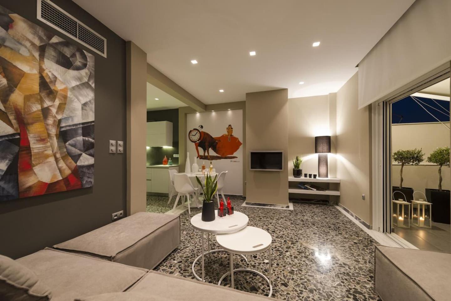 Ma Maison Nο 1, Penthouse, Acropolis And Lycabettus View, Ultra High Speed Internet 300 Mbps, 15' To Acropolis By Metro, 1' From Metro Station Афіни Екстер'єр фото