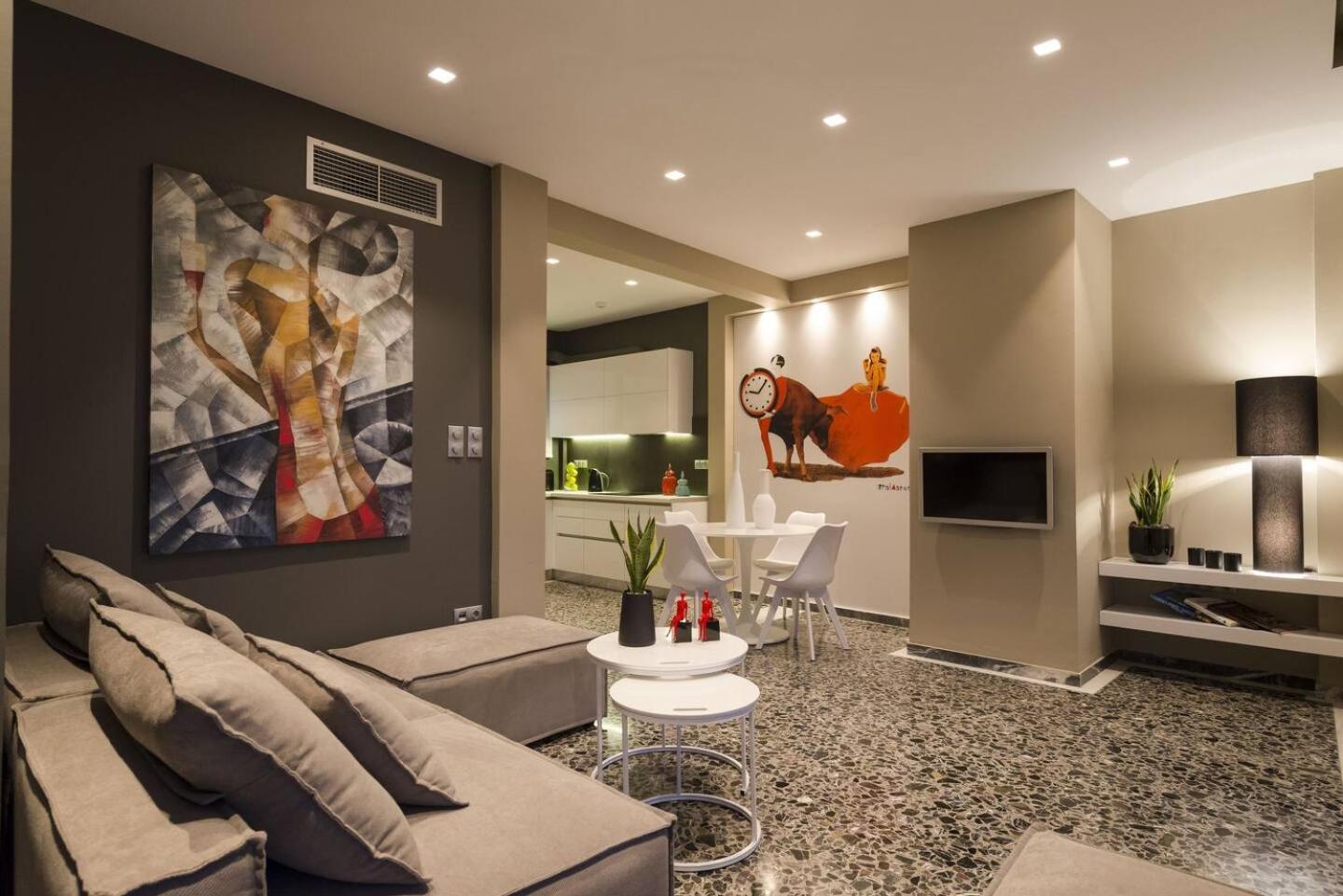 Ma Maison Nο 1, Penthouse, Acropolis And Lycabettus View, Ultra High Speed Internet 300 Mbps, 15' To Acropolis By Metro, 1' From Metro Station Афіни Екстер'єр фото